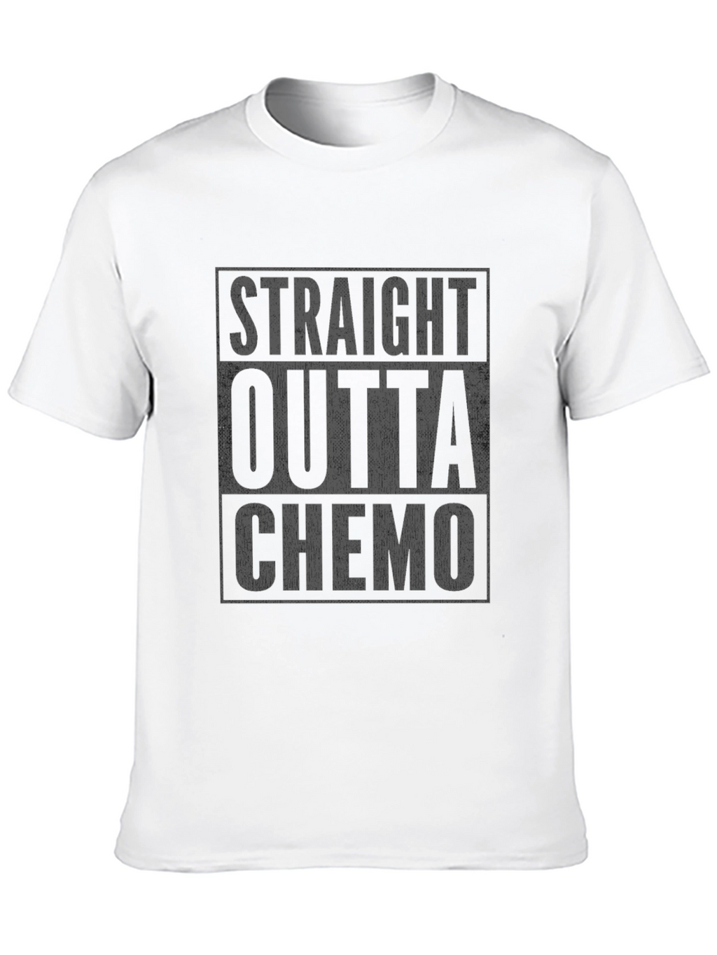 Straight Outta Chemo T-Shirt - Cancer Survivor Tee