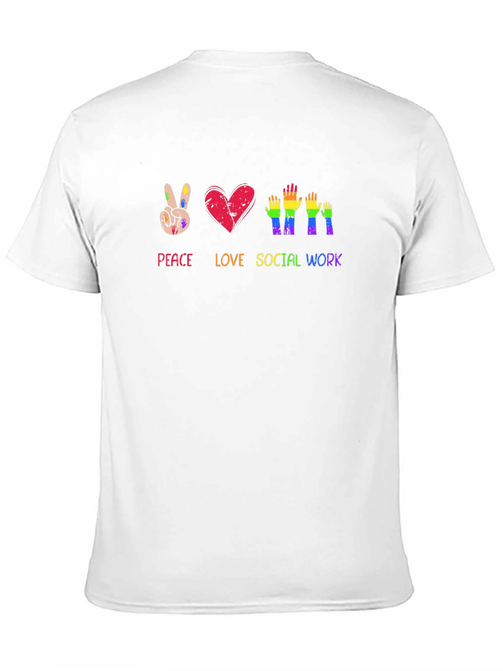 Peace Love Social Work T-Shirt