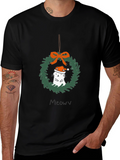 Festive Cat Christmas T-Shirt