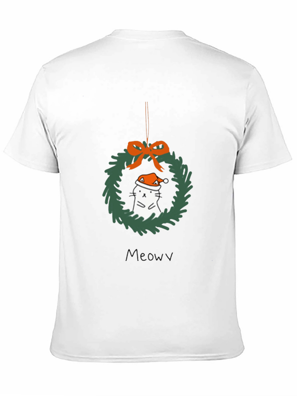 Festive Cat Christmas T-Shirt
