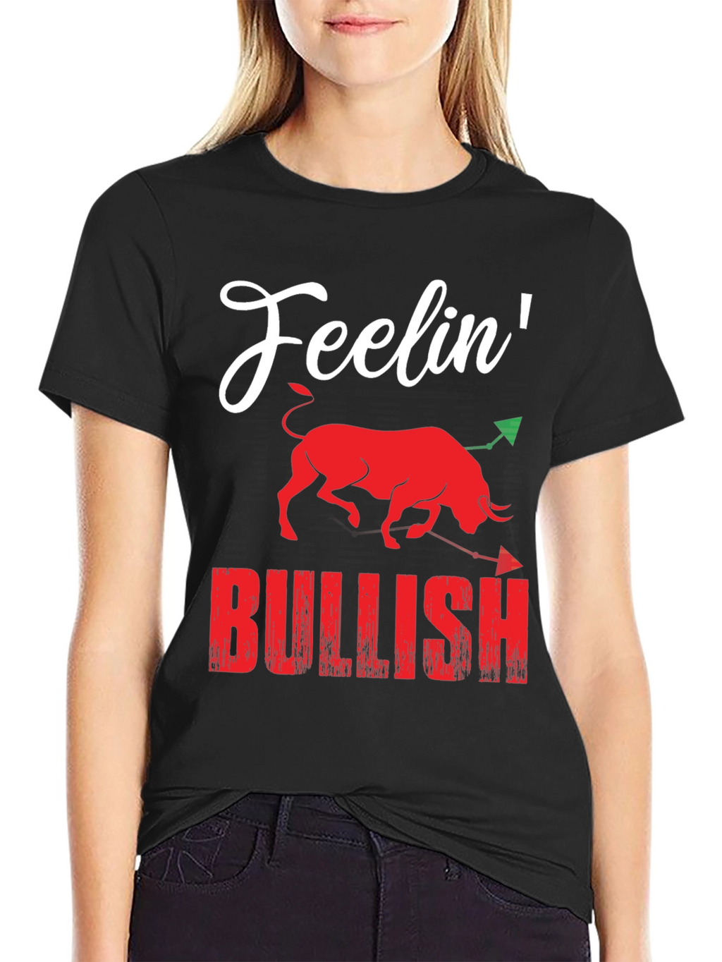 Feelin Bullish Graphic T-Shirt