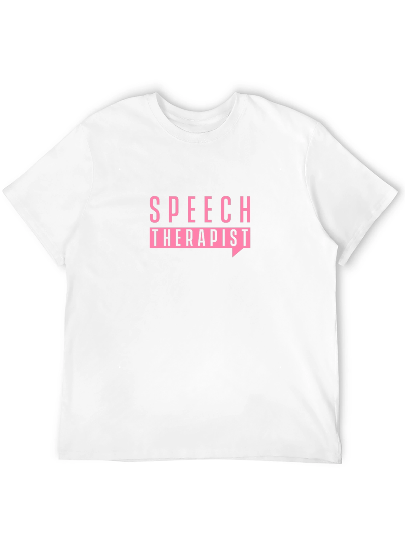 Speech Therapist T-Shirt - Black Cotton Tee