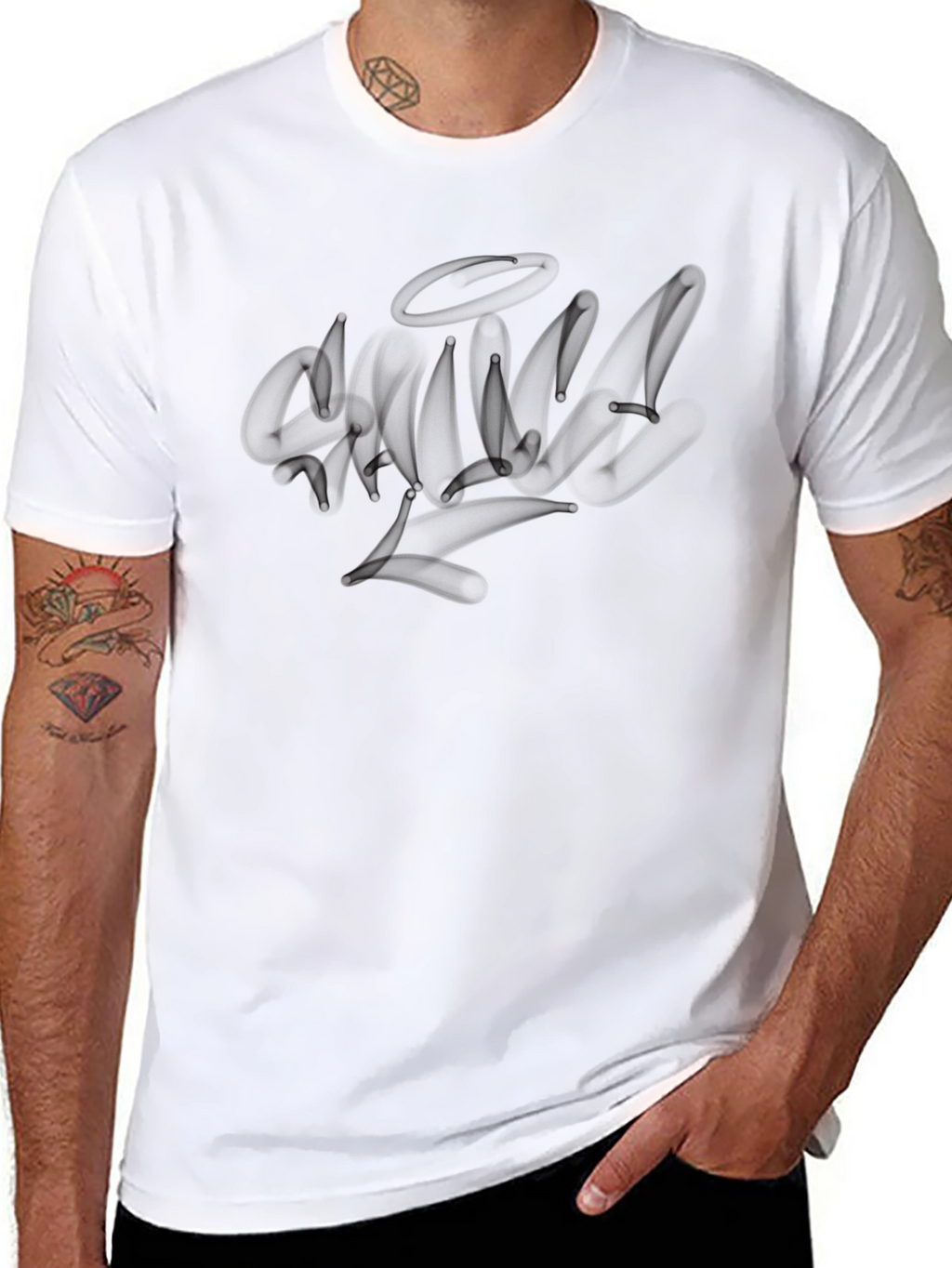 Stealth Graphic Mens Black Tee