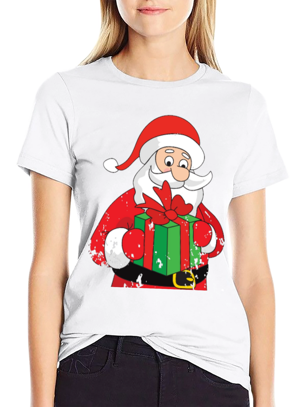 Santa Claus Christmas Graphic T-Shirt
