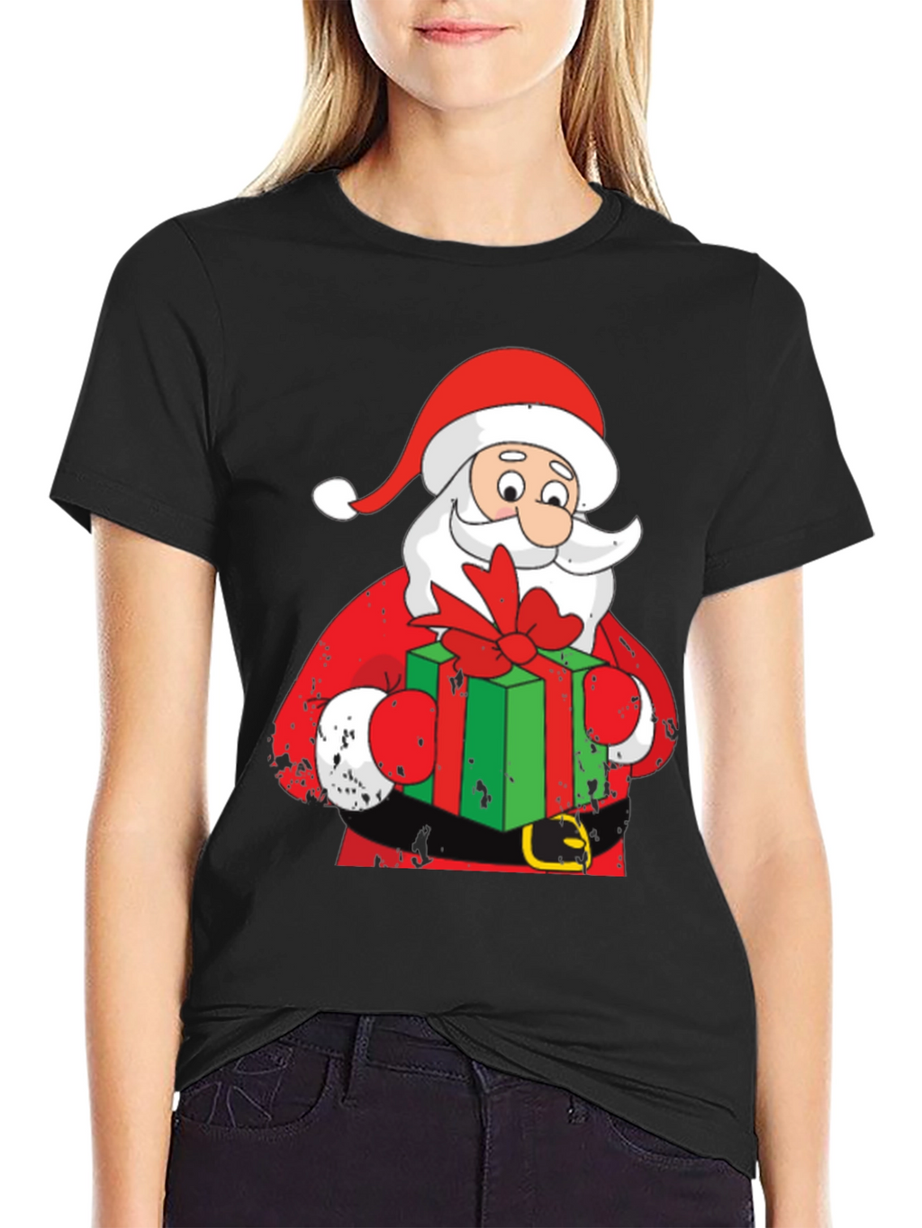 Santa Claus Christmas Graphic T-Shirt