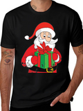Santa Claus Christmas Graphic T-Shirt