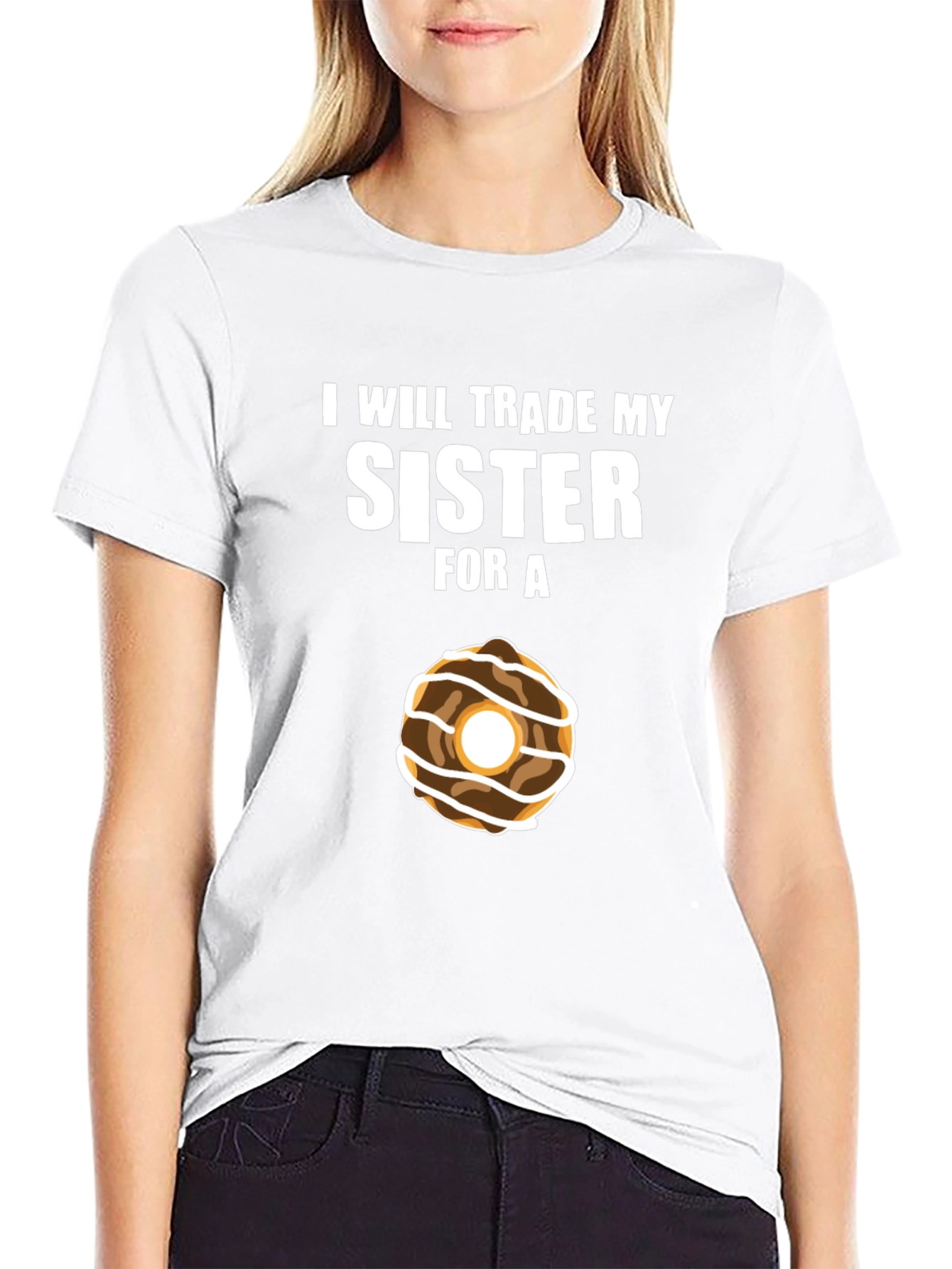 Trade Sister For Donut Funny T-Shirt
