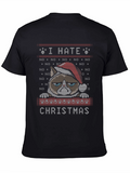 Grumpy Cat I Hate Christmas Ugly Sweater T-Shirt