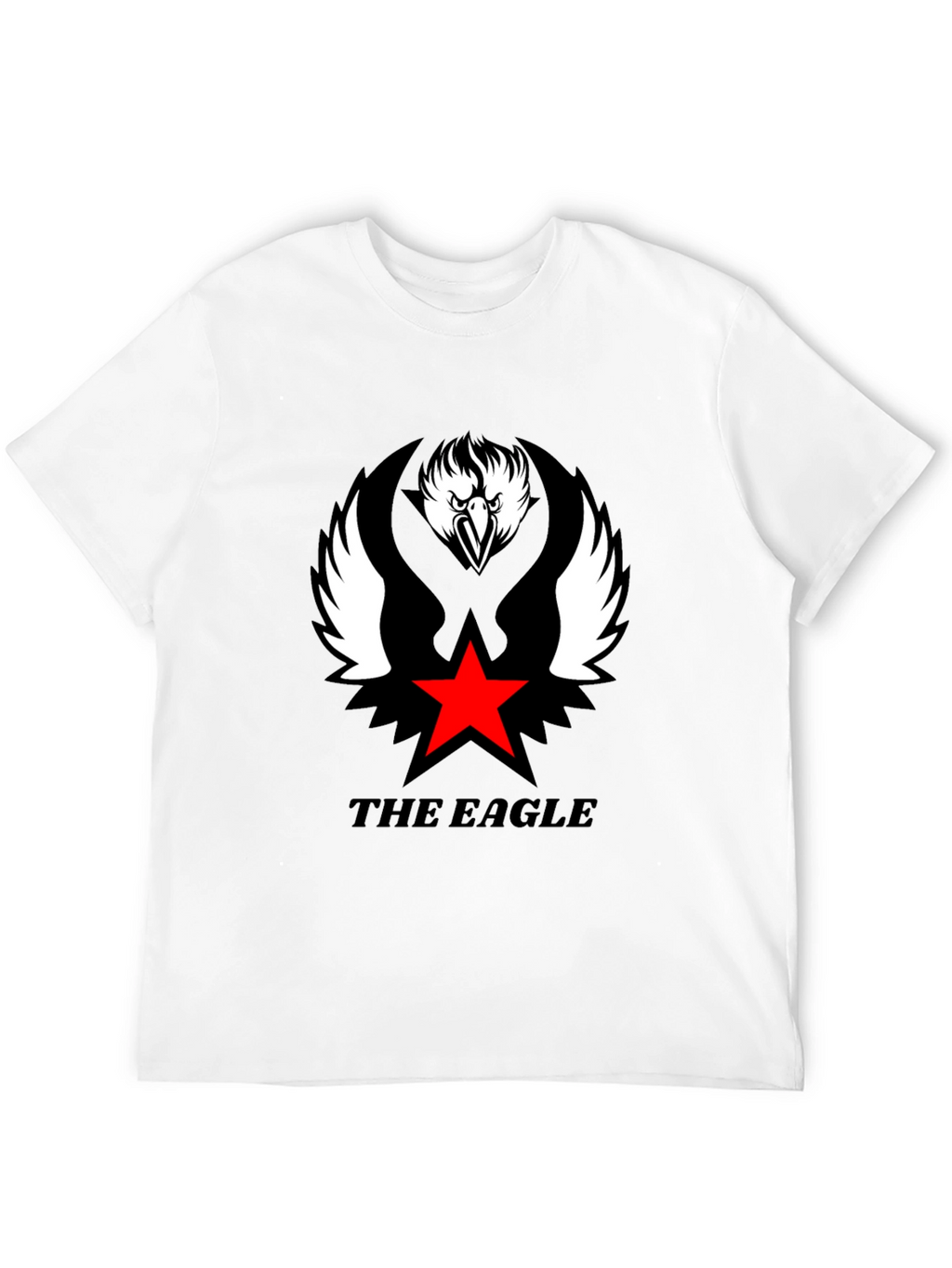 The Eagle Graphic Tee - Cool Black T-Shirt