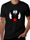 The Eagle Graphic Tee - Cool Black T-Shirt