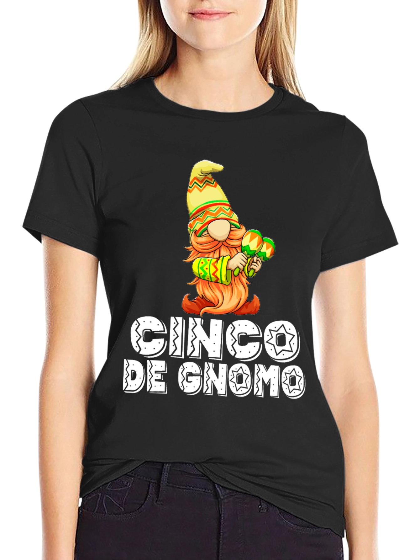 Cinco De Gnomo T-Shirt - Funny Cinco De Mayo Tee