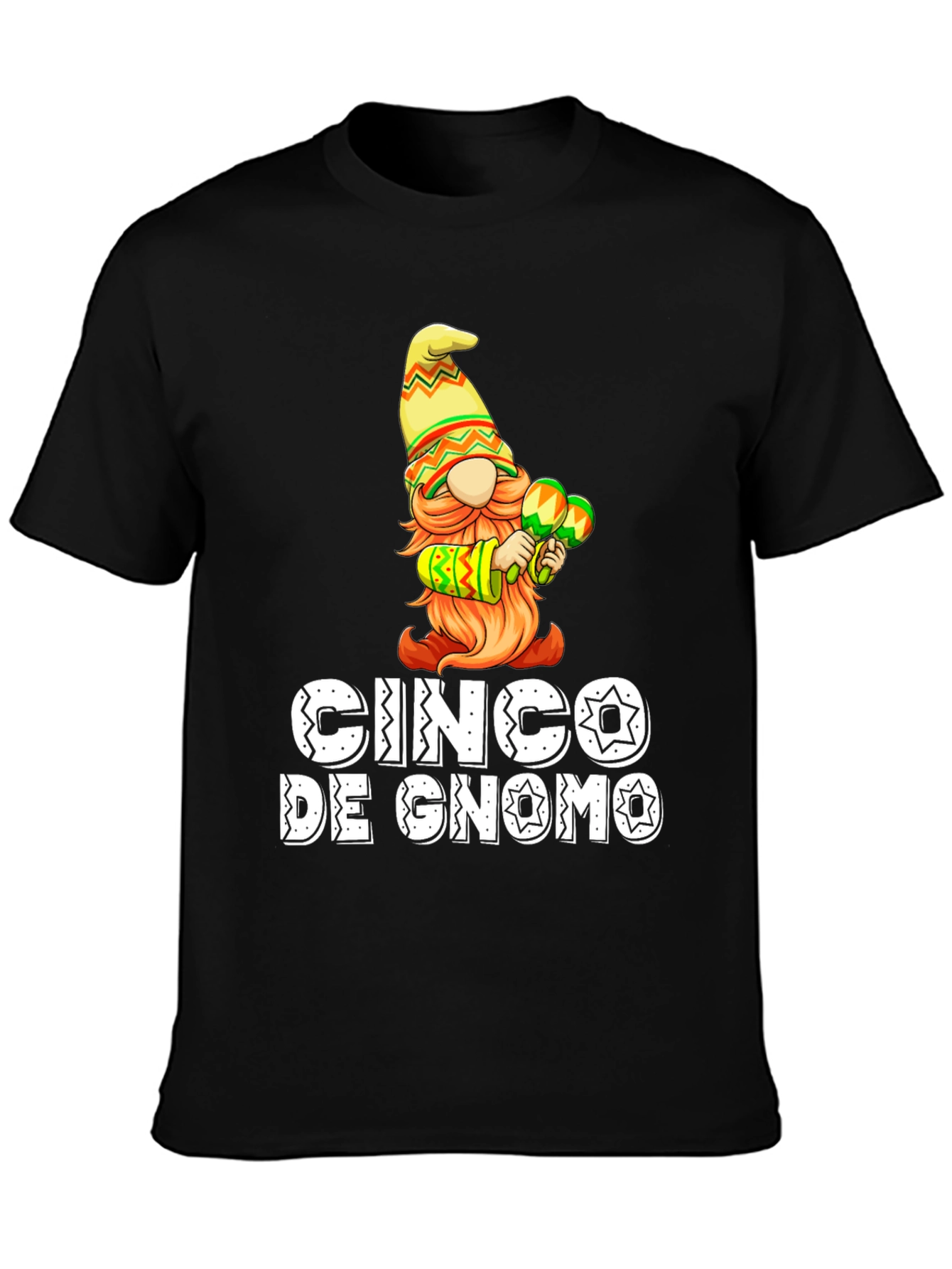 Cinco De Gnomo T-Shirt - Funny Cinco De Mayo Tee