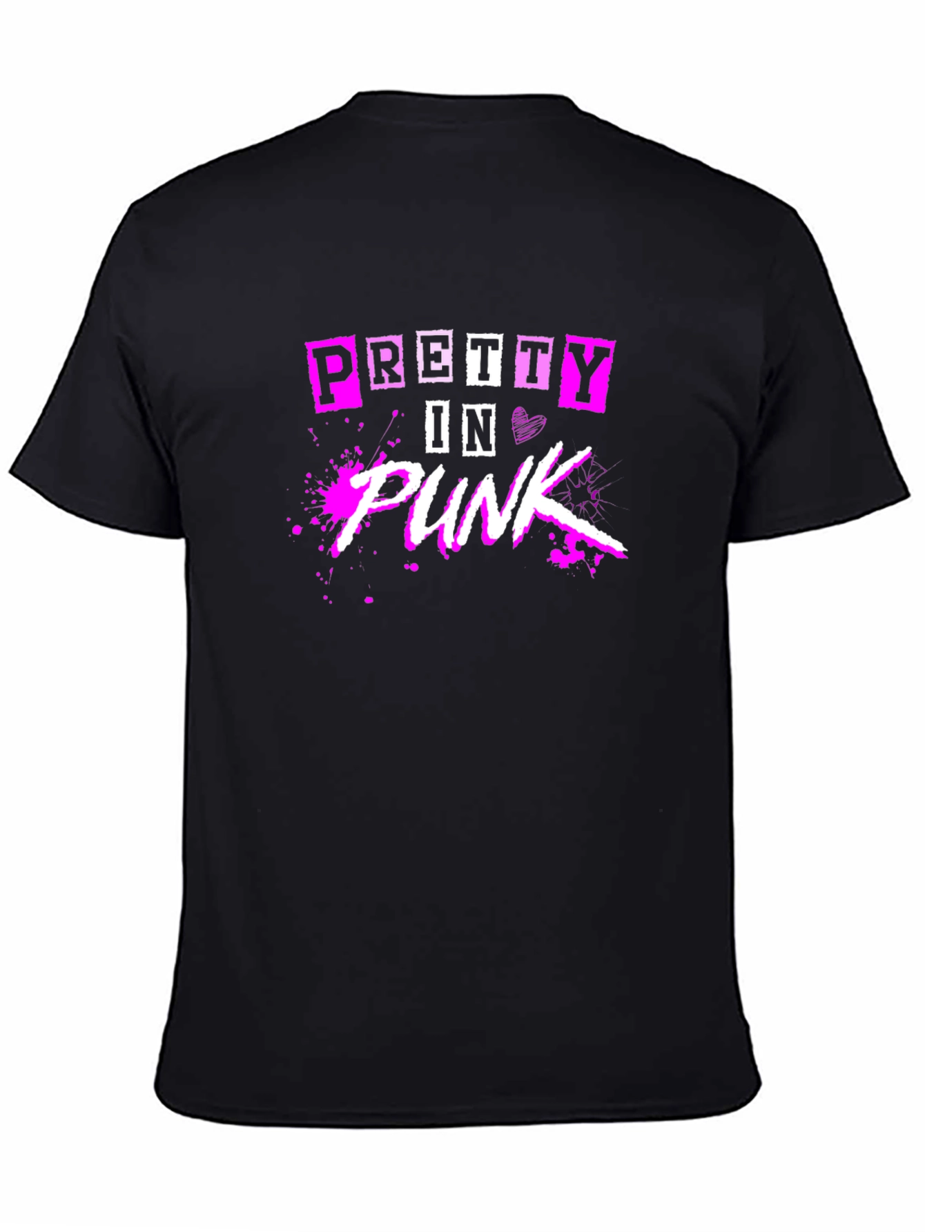 Pretty in Punk Graphic Tee - Black T-Shirt