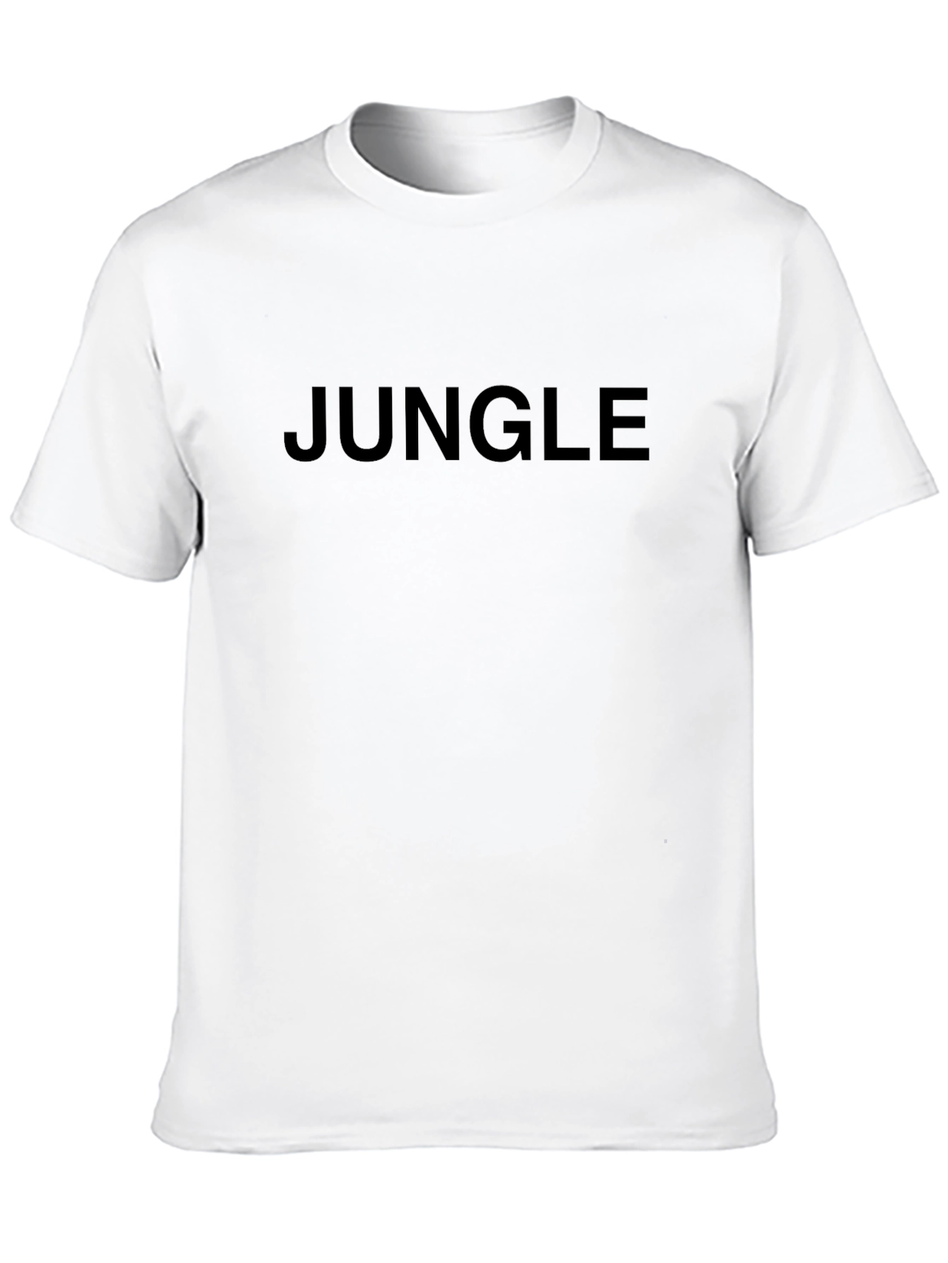 JUNGLE Black Tee - Mens Graphic T-Shirt