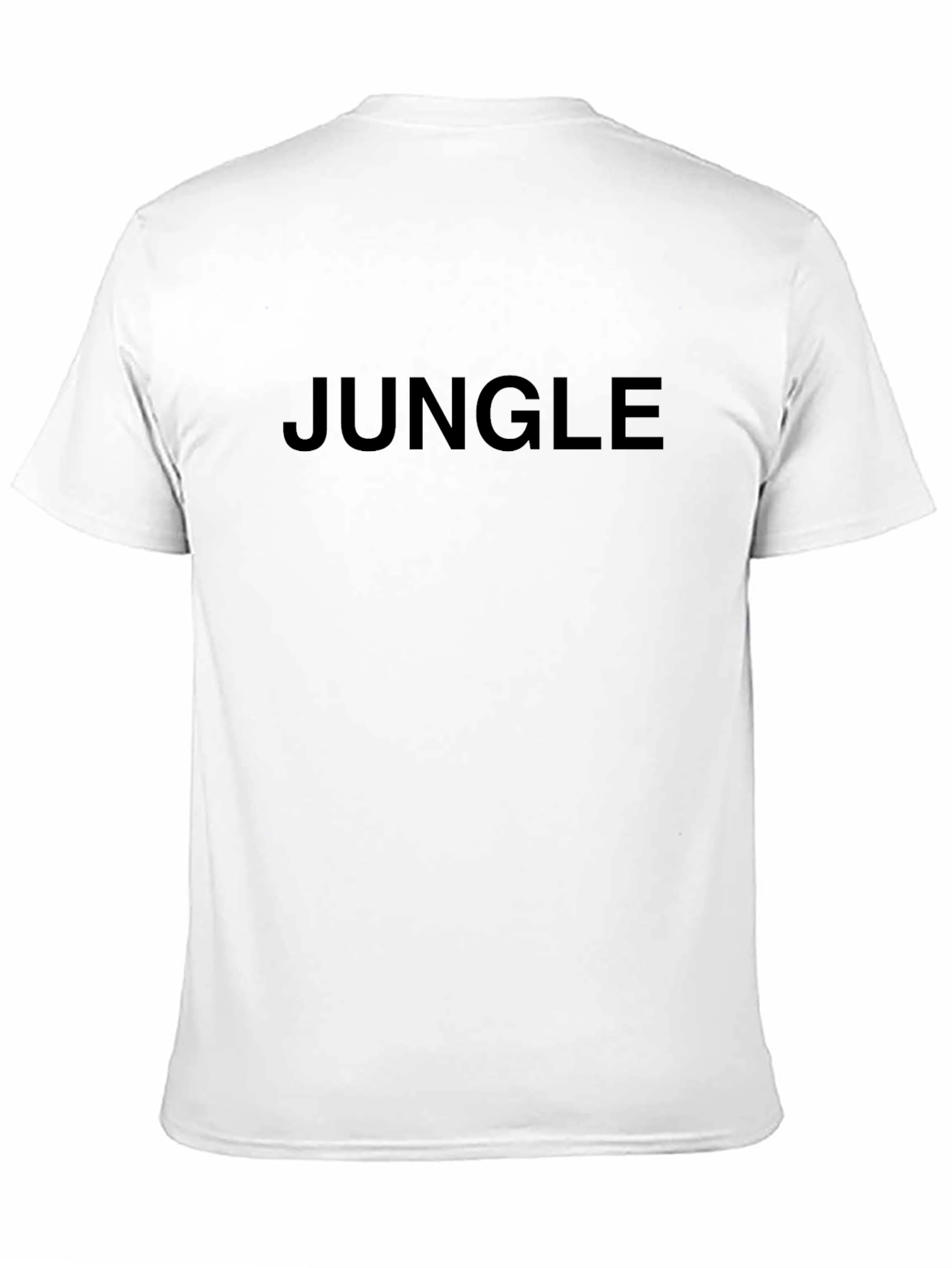 JUNGLE Black Tee - Mens Graphic T-Shirt