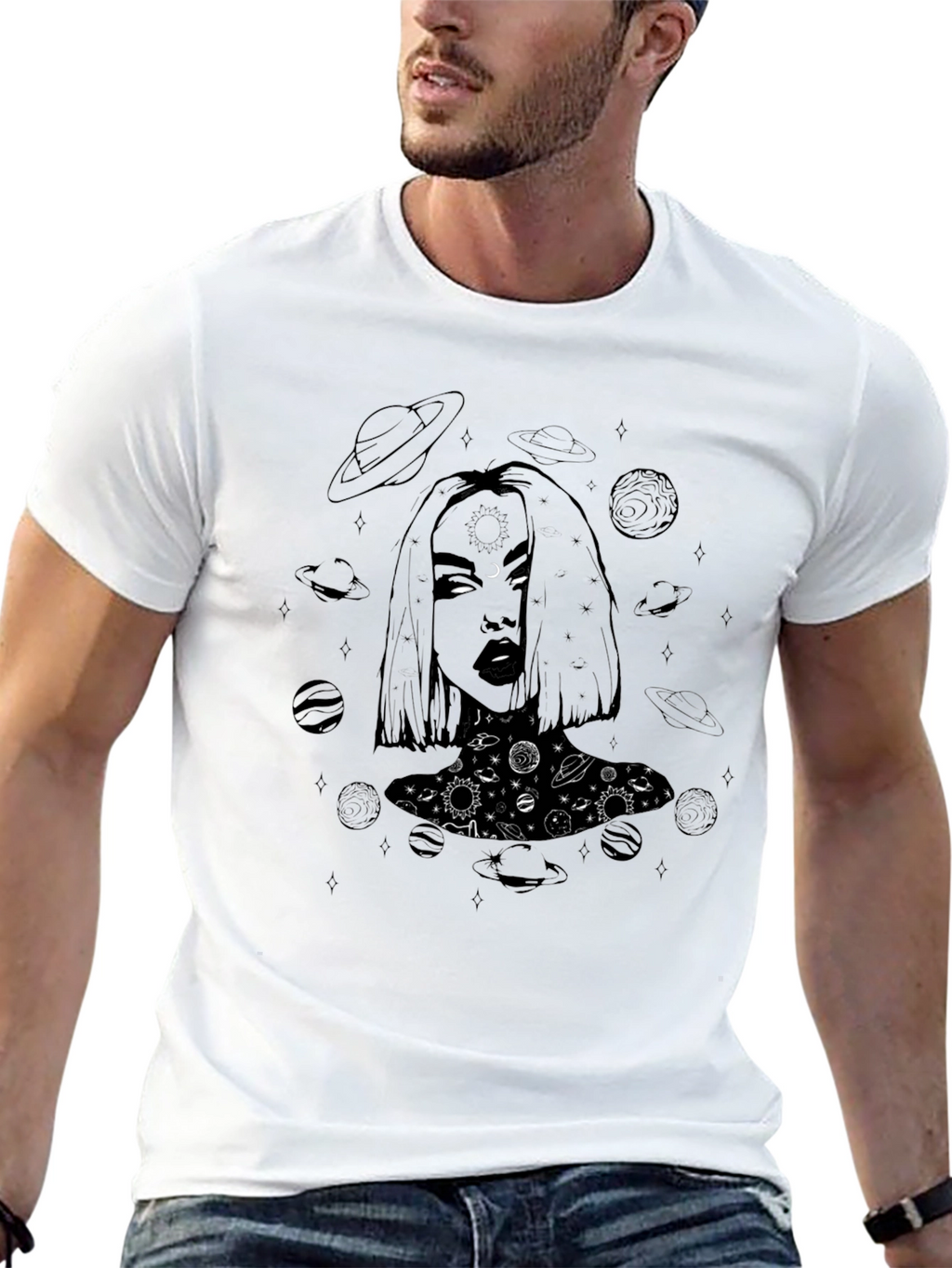 Cosmic Girl Graphic T-Shirt