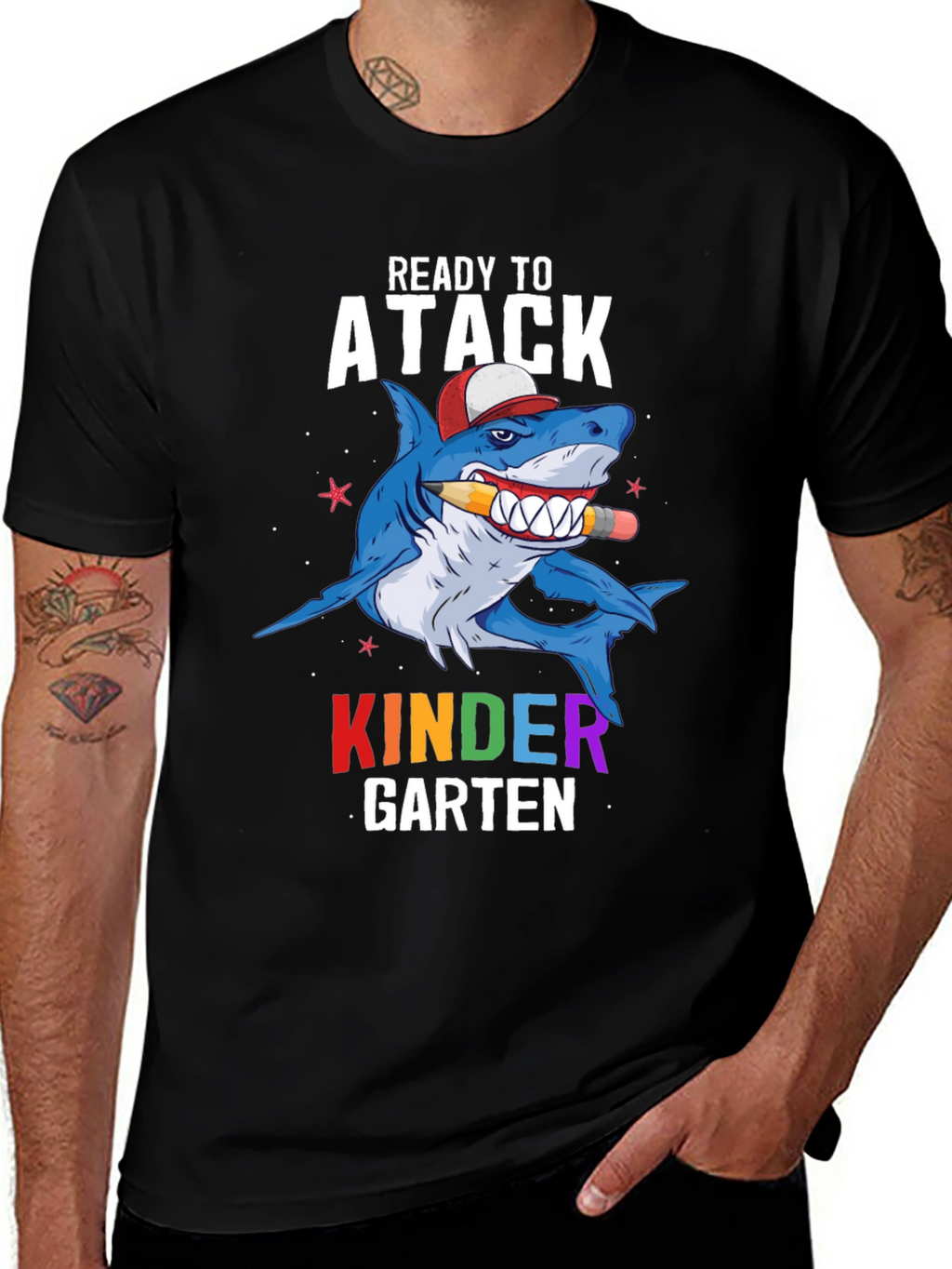Ready to Attack Kindergarten T-Shirt