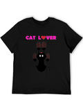 Cat Lover T-Shirt - Funny Graphic Tee