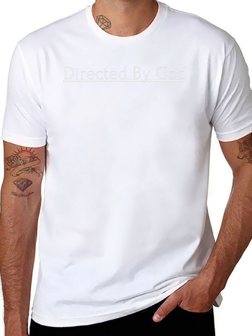 Directed By God T-Shirt - Religious Faith Apparel