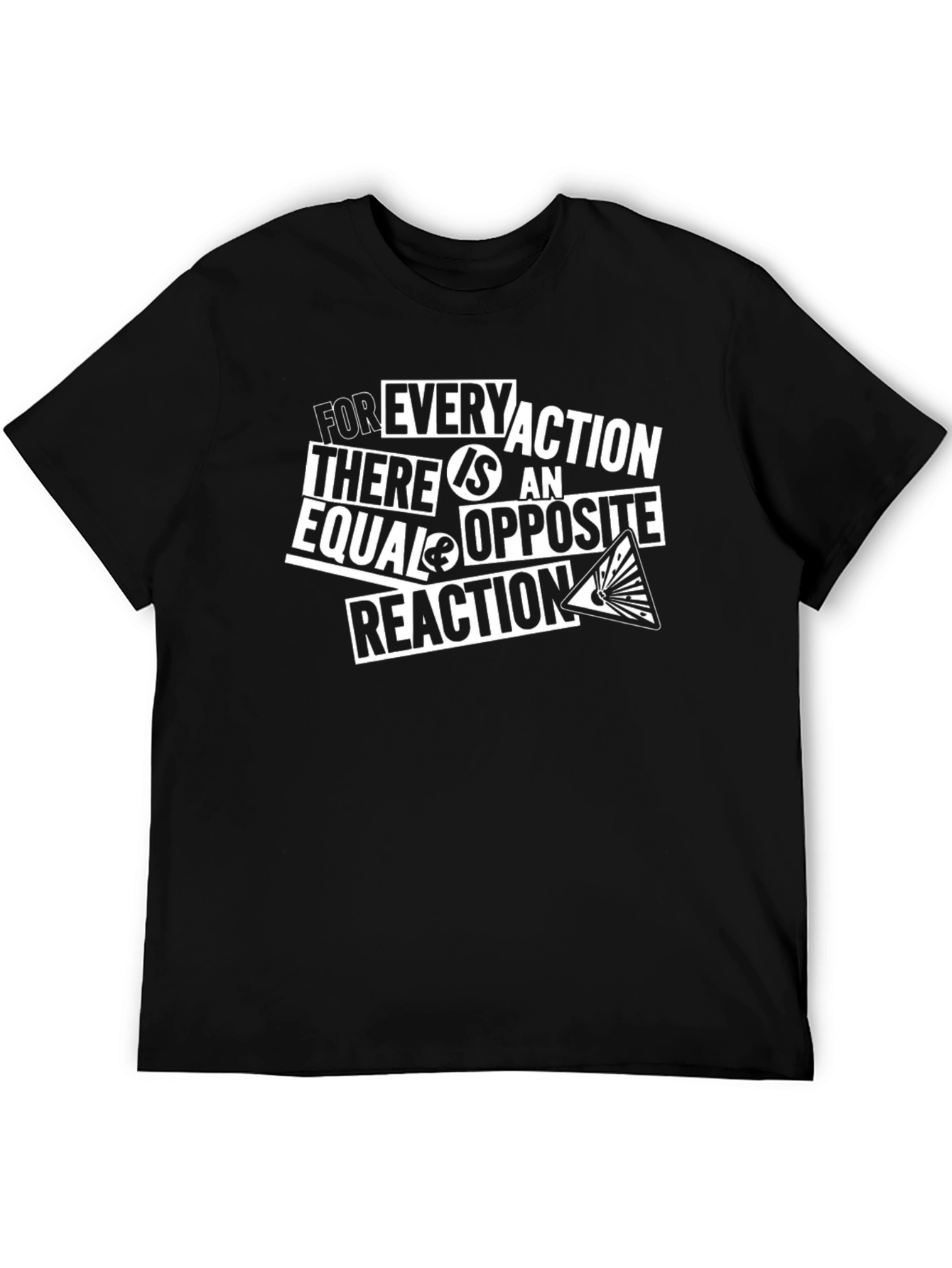 Action Reaction Graphic T-Shirt