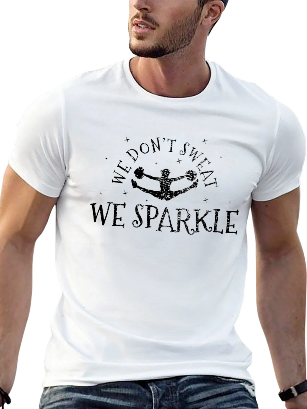 We Dont Sweat We Sparkle Cheer T-Shirt