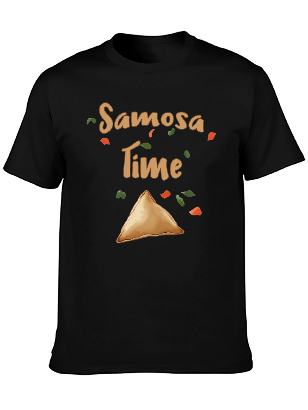 Samosa Time Graphic Tee - Foodie T-Shirt