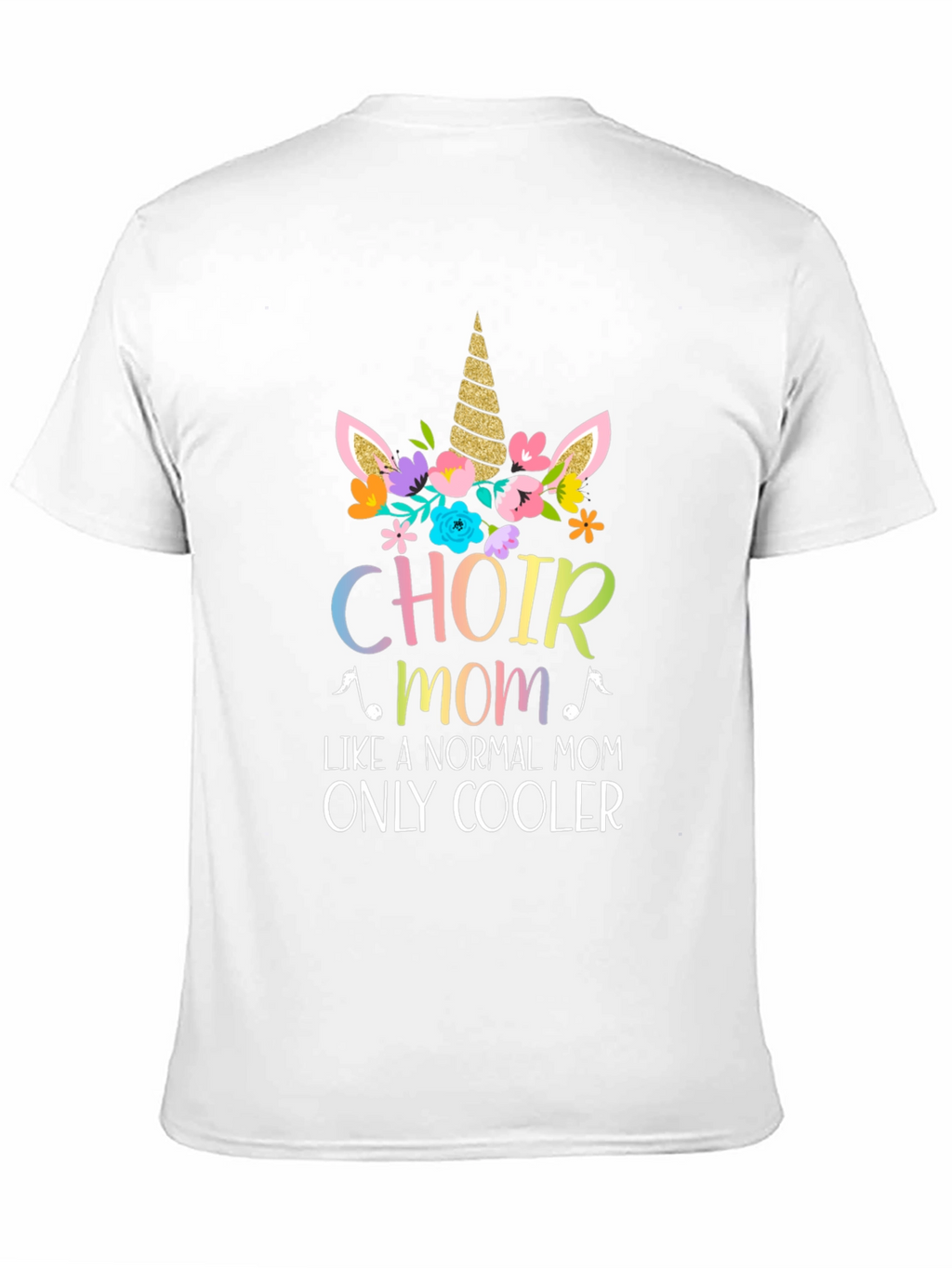 Choir Mom Unicorn Graphic T-Shirt