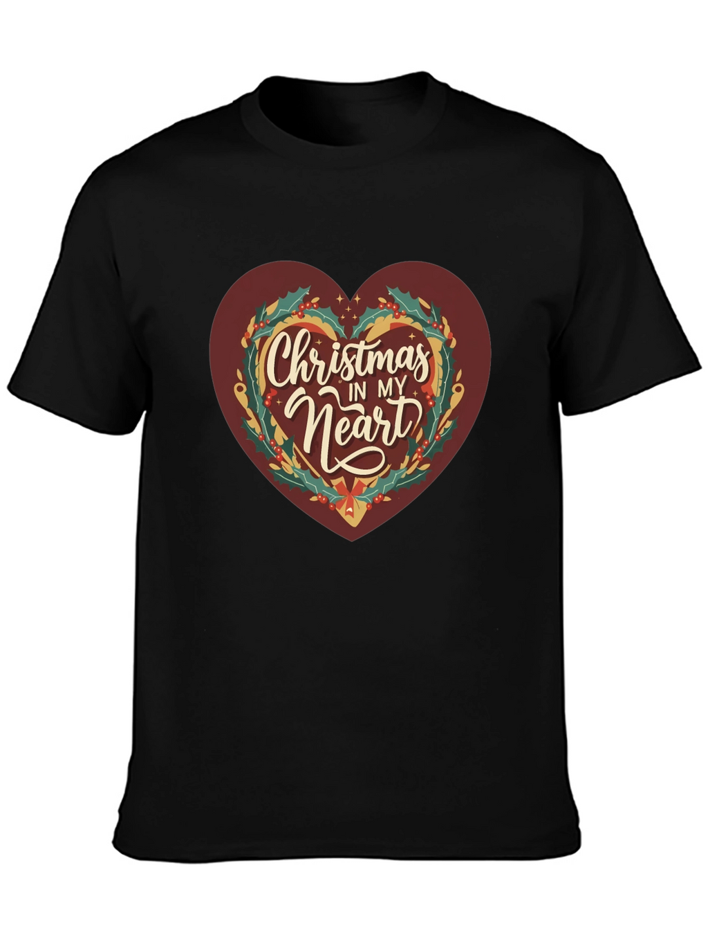 Christmas in My Heart Graphic Tee