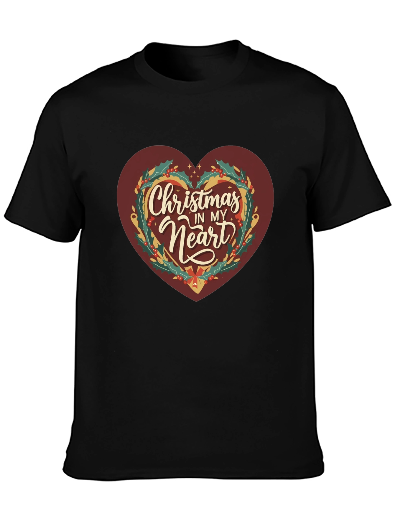 Christmas in My Heart Graphic Tee