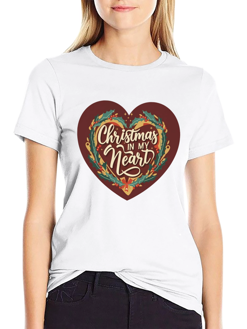 Christmas in My Heart Graphic Tee
