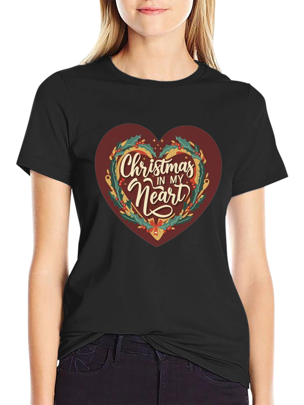 Christmas in My Heart Graphic Tee