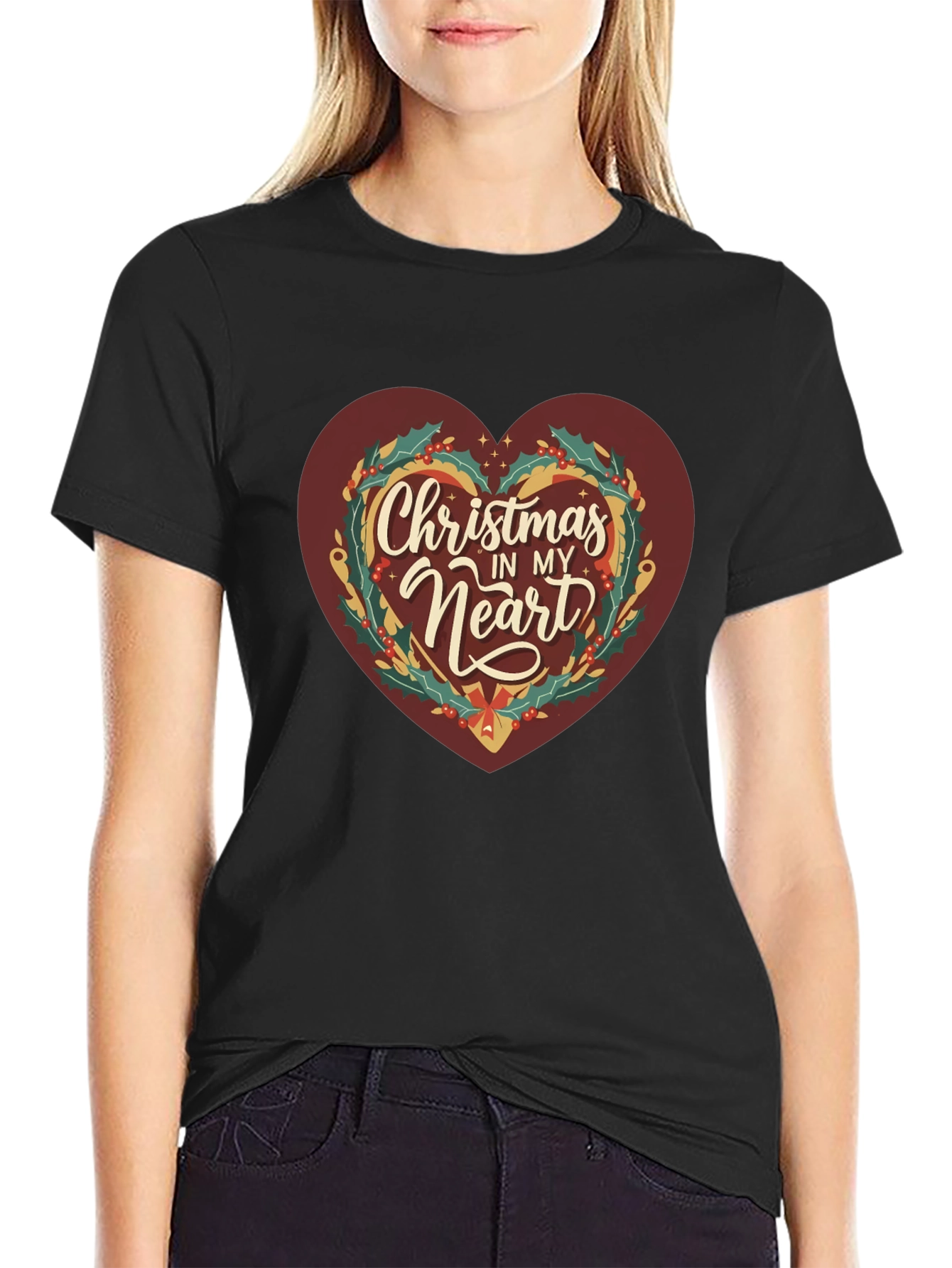 Christmas in My Heart Graphic Tee