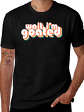 Wait Im Goated T-Shirt - Retro Style Tee