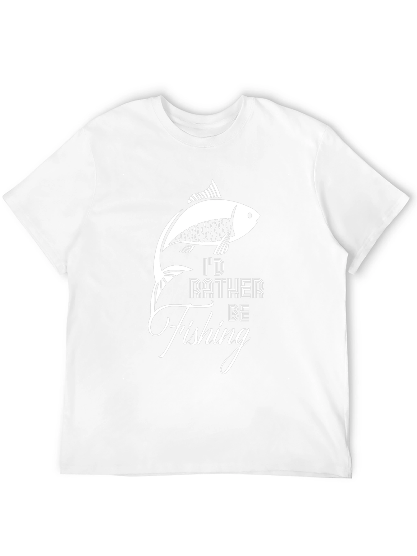 Id Rather Be Fishing Graphic Tee