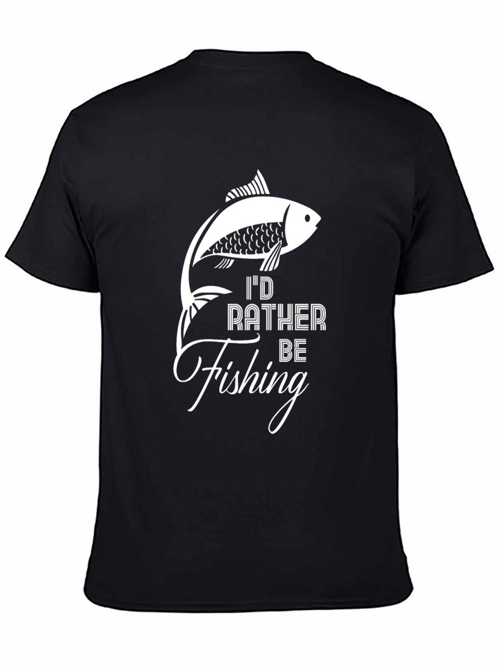 Id Rather Be Fishing Graphic Tee