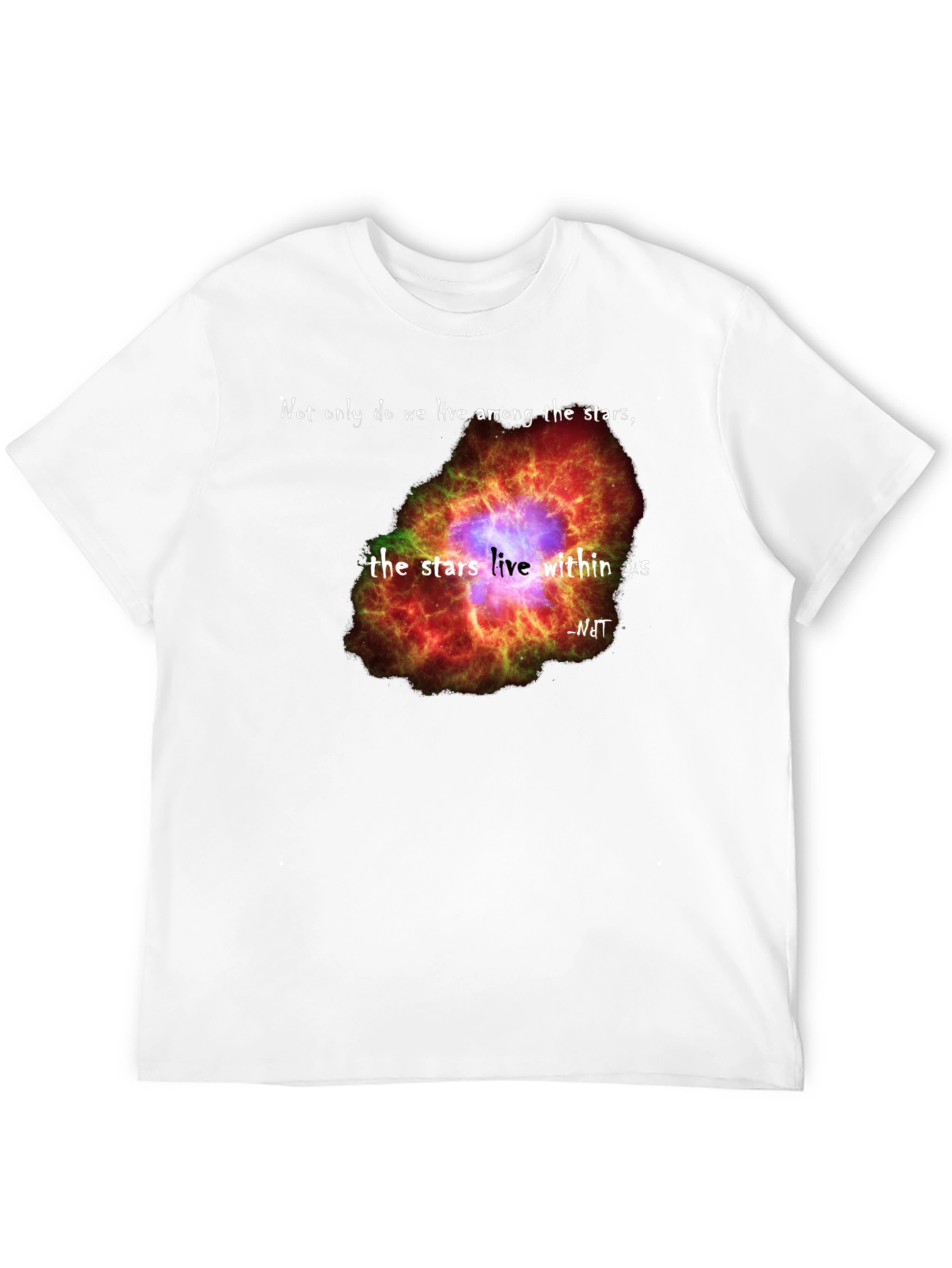 Stars Within Us Graphic Tee - Astronomy Inspired
