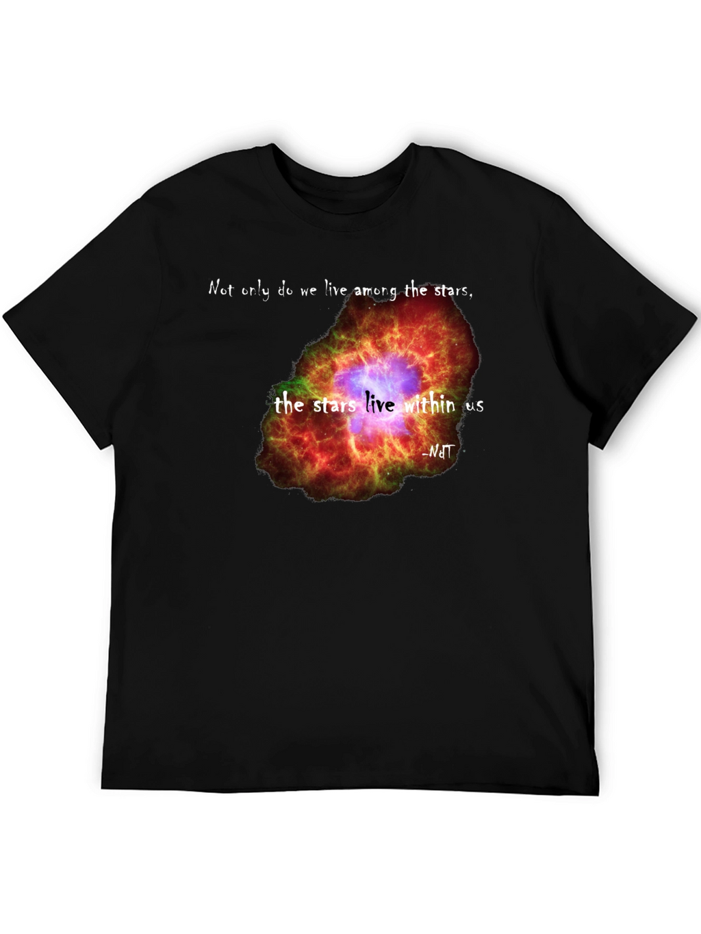 Stars Within Us Graphic Tee - Astronomy Inspired