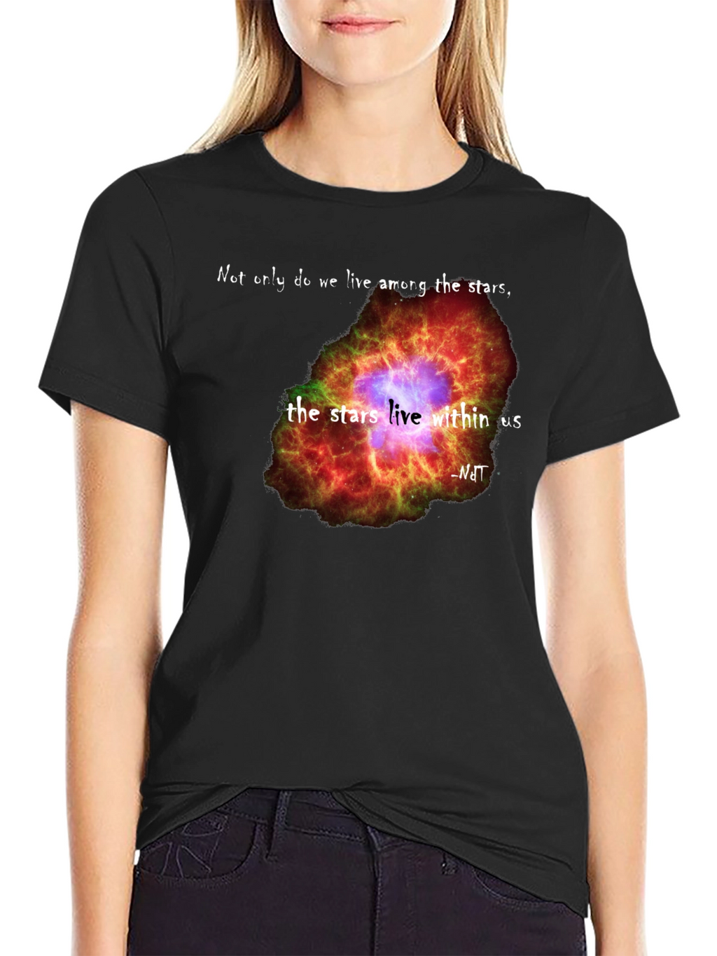 Stars Within Us Graphic Tee - Astronomy Inspired