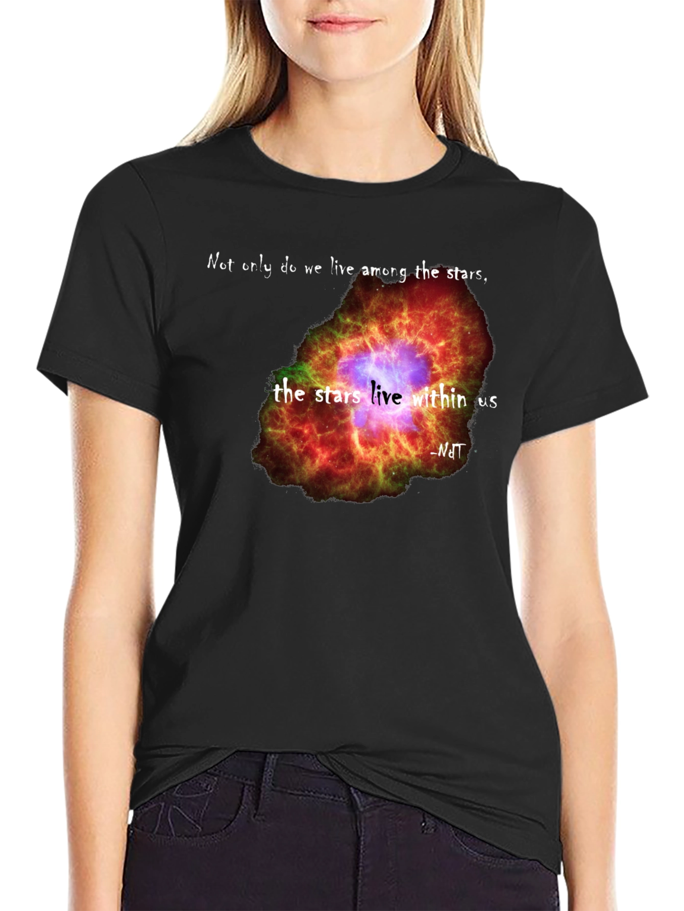 Stars Within Us Graphic Tee - Astronomy Inspired