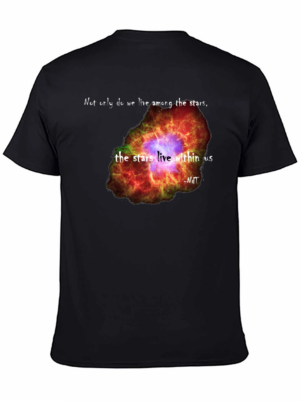 Stars Within Us Graphic Tee - Astronomy Inspired