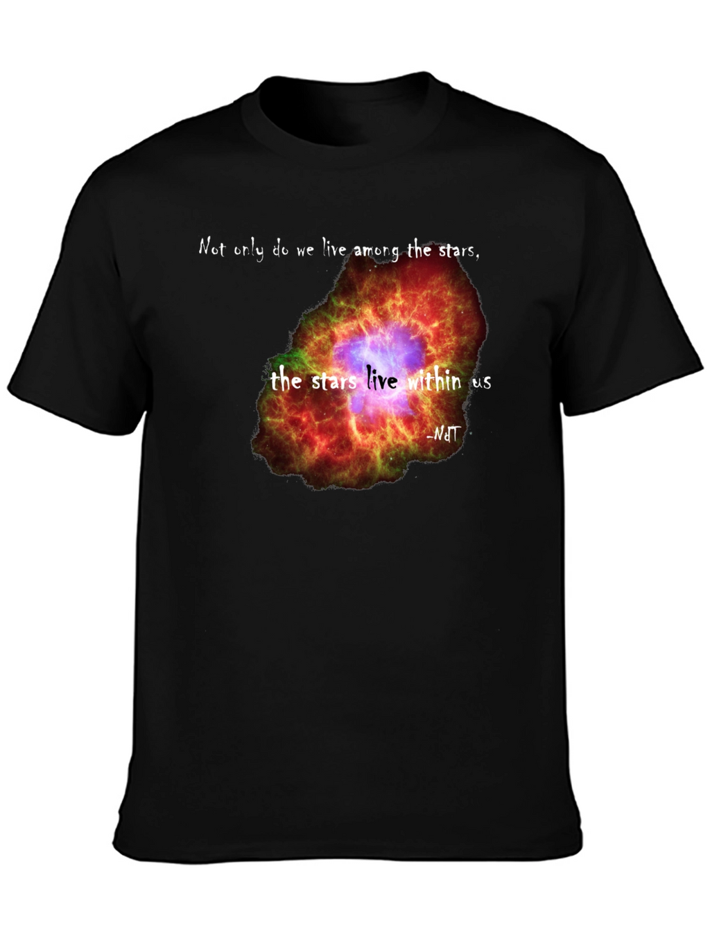 Stars Within Us Graphic Tee - Astronomy Inspired