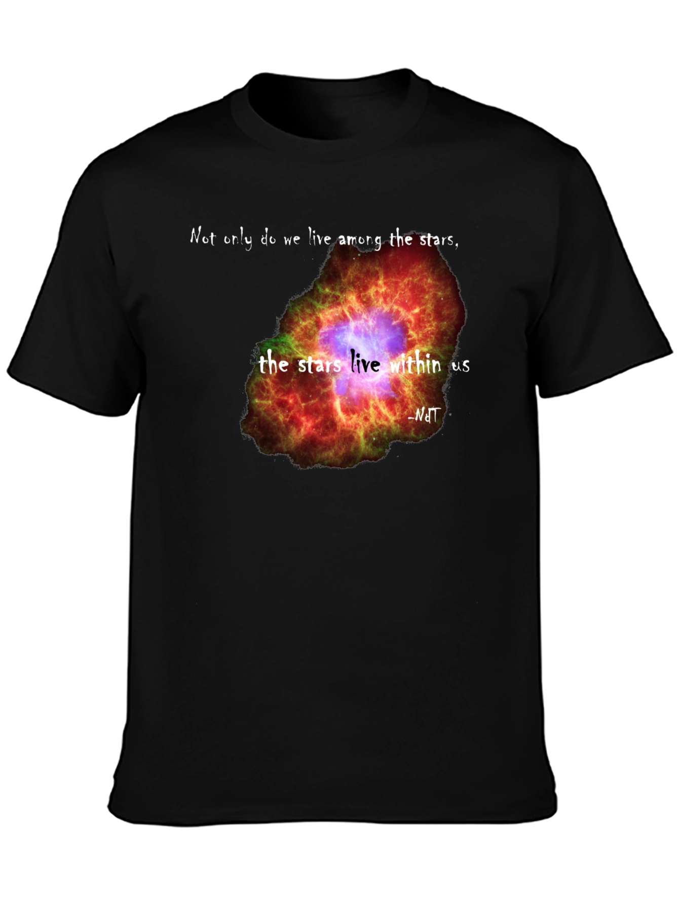 Stars Within Us Graphic Tee - Astronomy Inspired