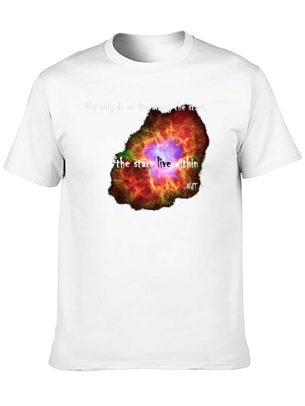 Stars Within Us Graphic Tee - Astronomy Inspired
