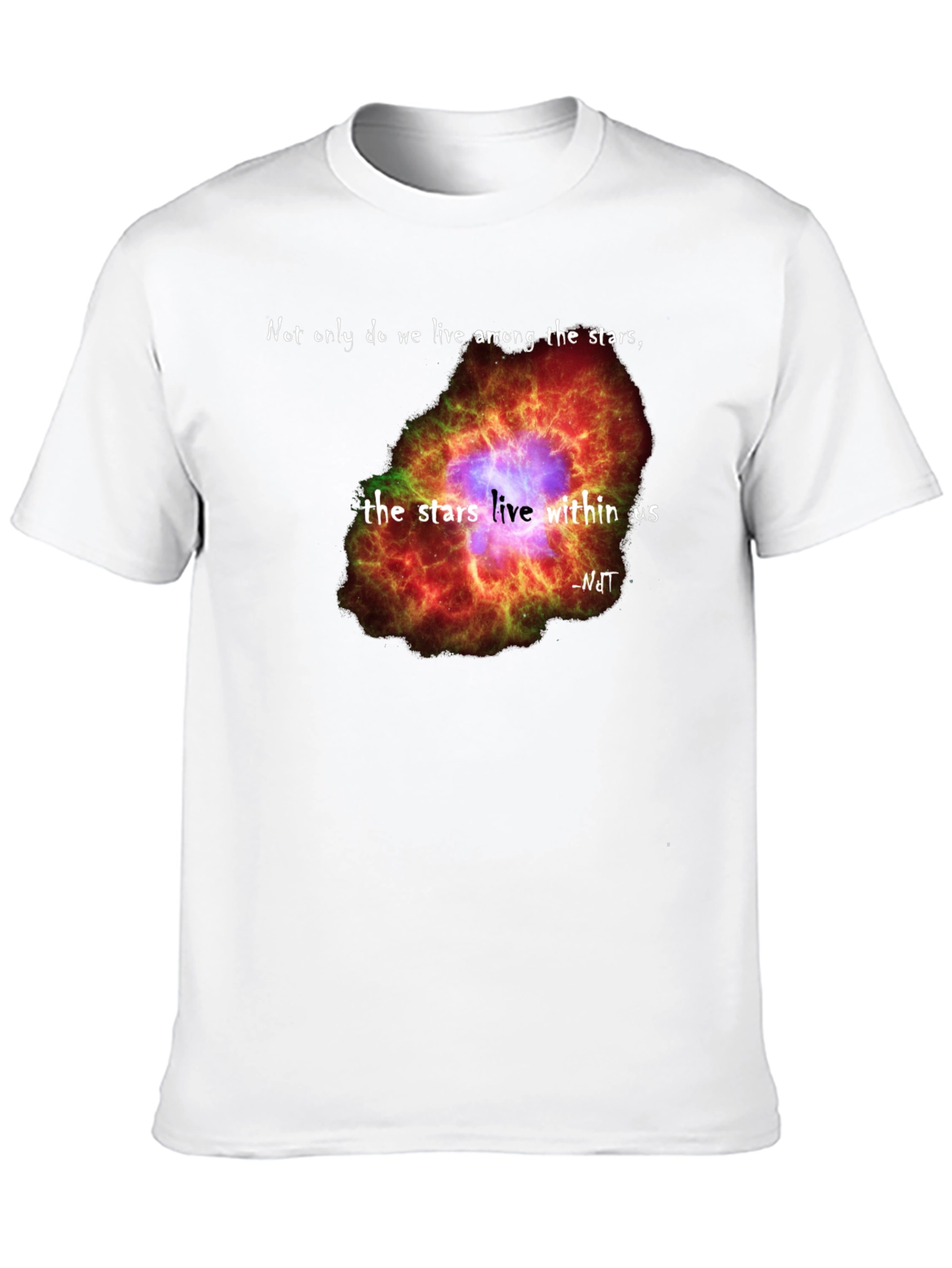 Stars Within Us Graphic Tee - Astronomy Inspired