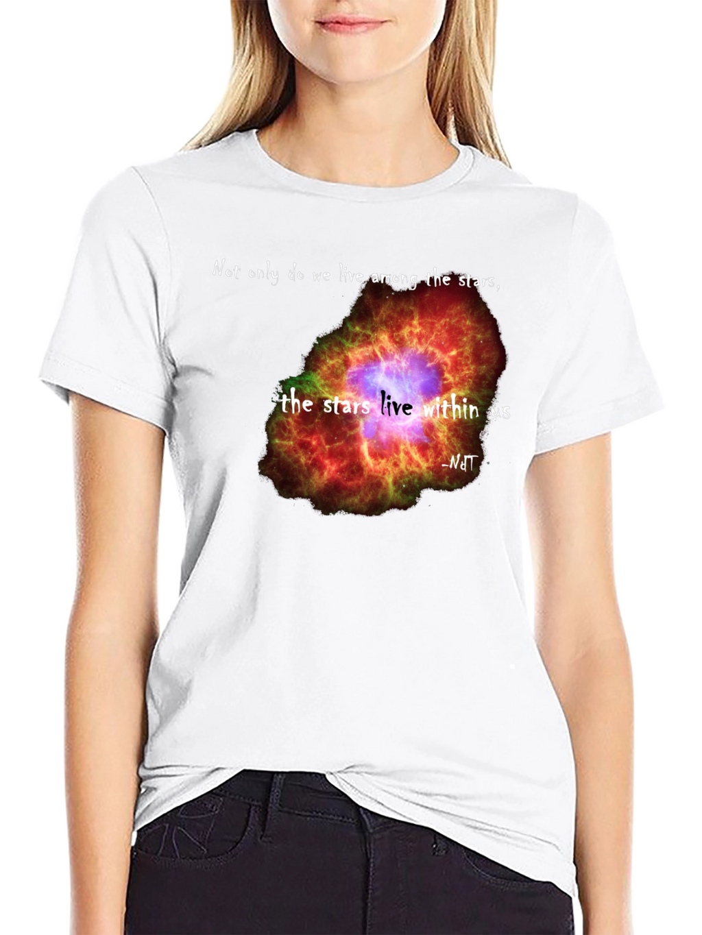 Stars Within Us Graphic Tee - Astronomy Inspired