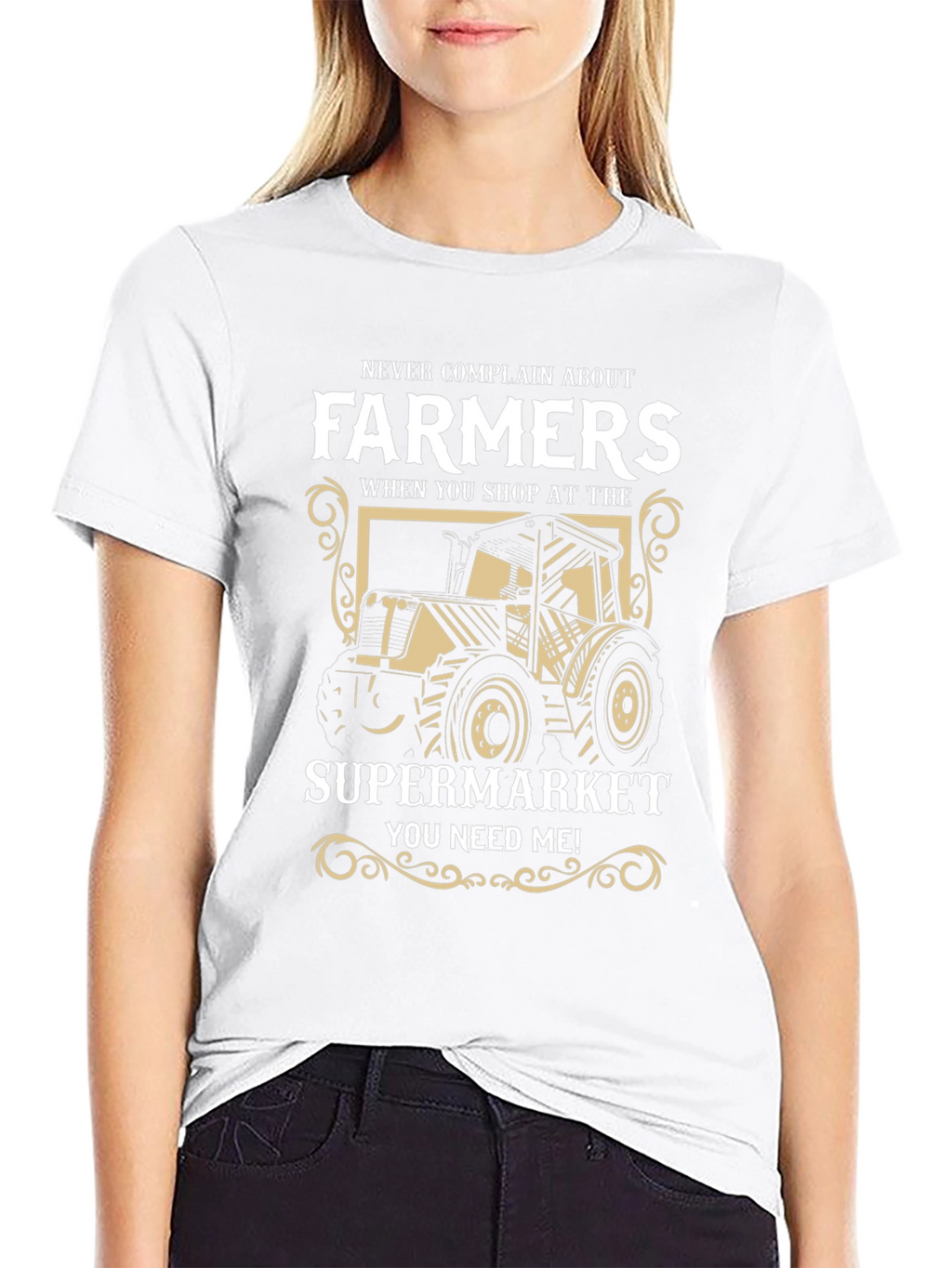 Farmers T-Shirt - Supermarket Needs Farmers!