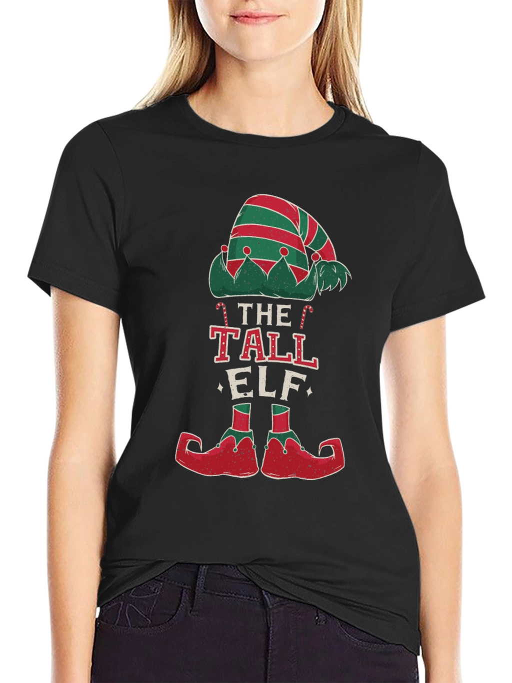 The Tall Elf Christmas T-Shirt