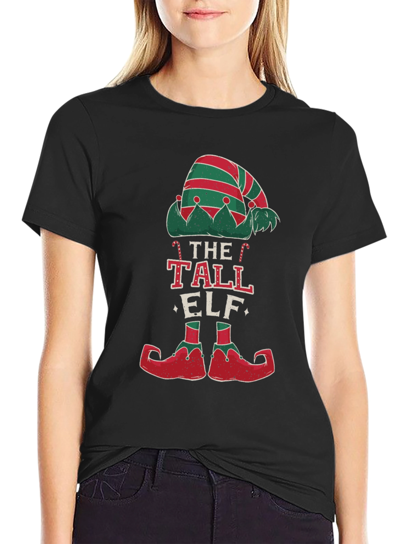 The Tall Elf Christmas T-Shirt