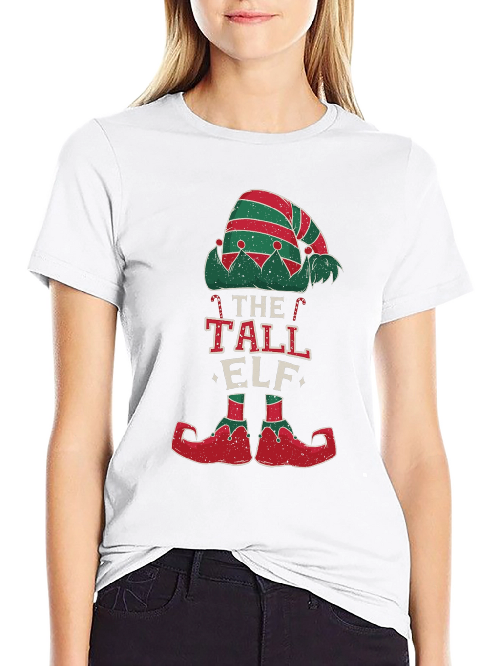 The Tall Elf Christmas T-Shirt
