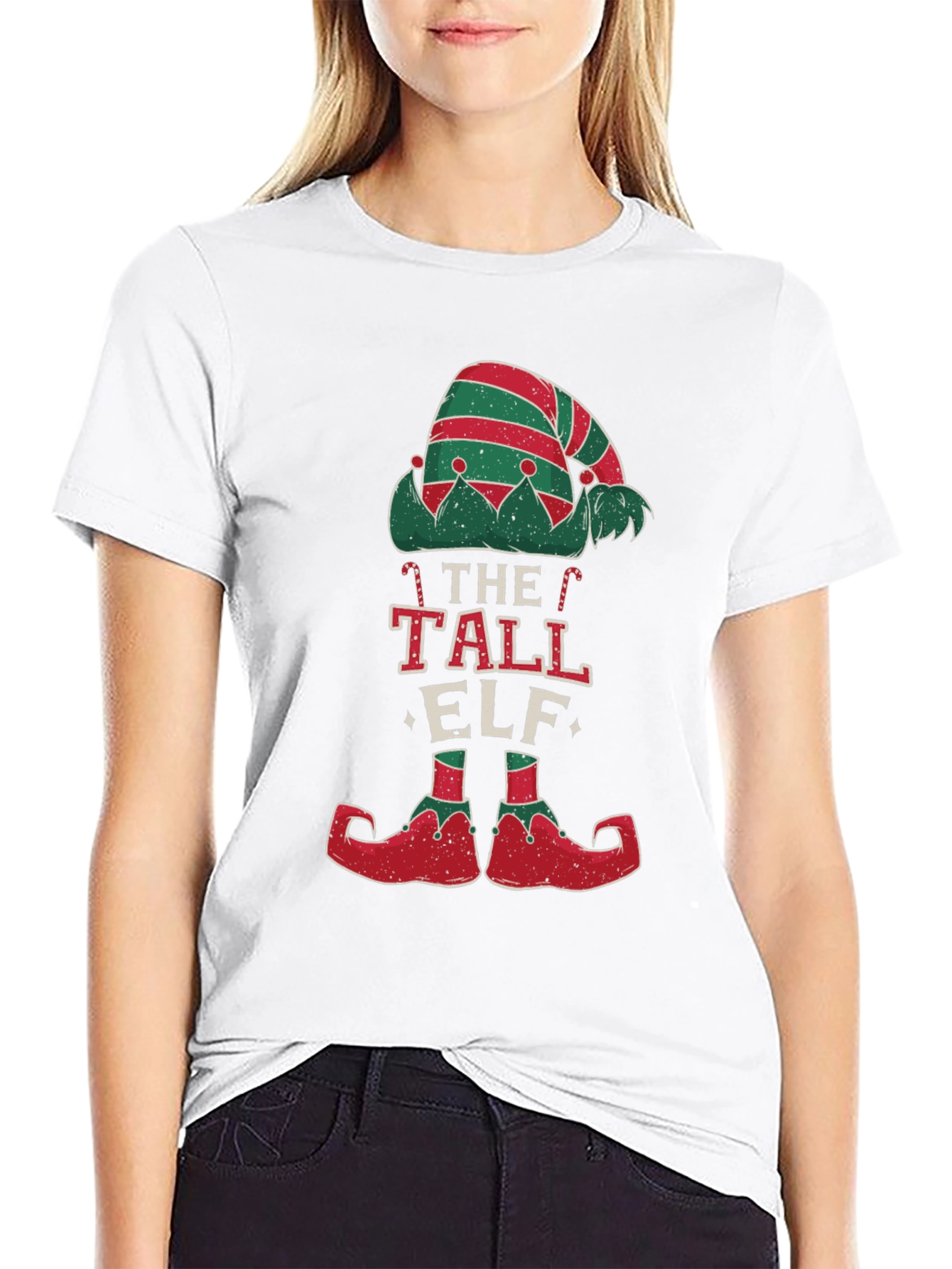 The Tall Elf Christmas T-Shirt